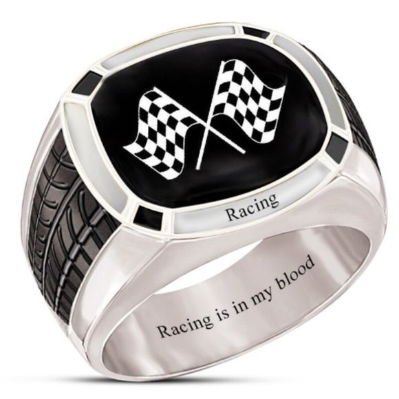 Accessories | Mens Sport Racing Fan Ring | Poshmark